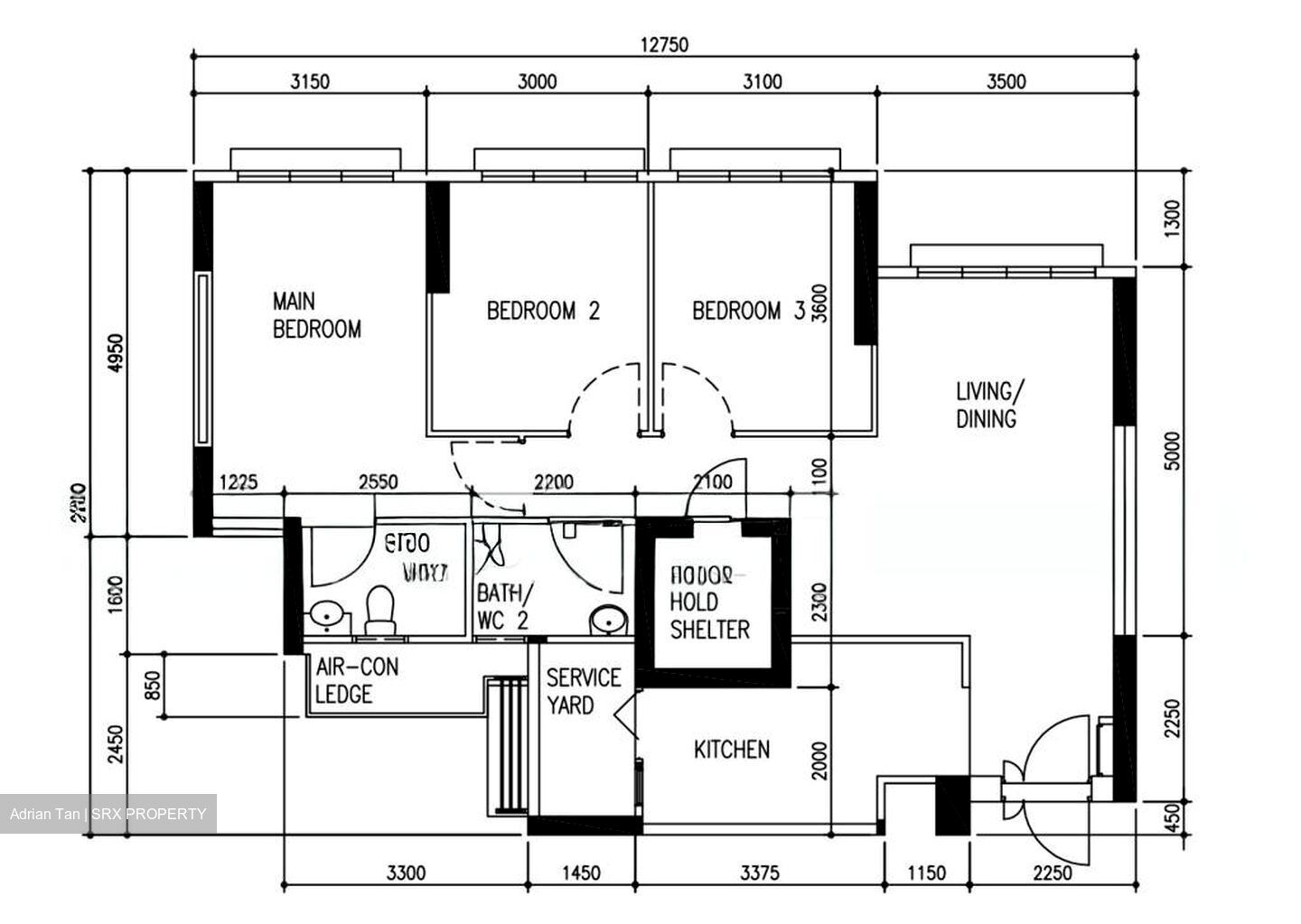 Blk 286C Compassvale Cape (Sengkang), HDB 4 Rooms #560362141